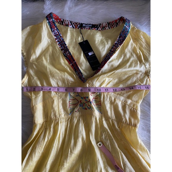 MISS KELLY 1999 Women's Top size M, Yellow. - Picture 3 of 12